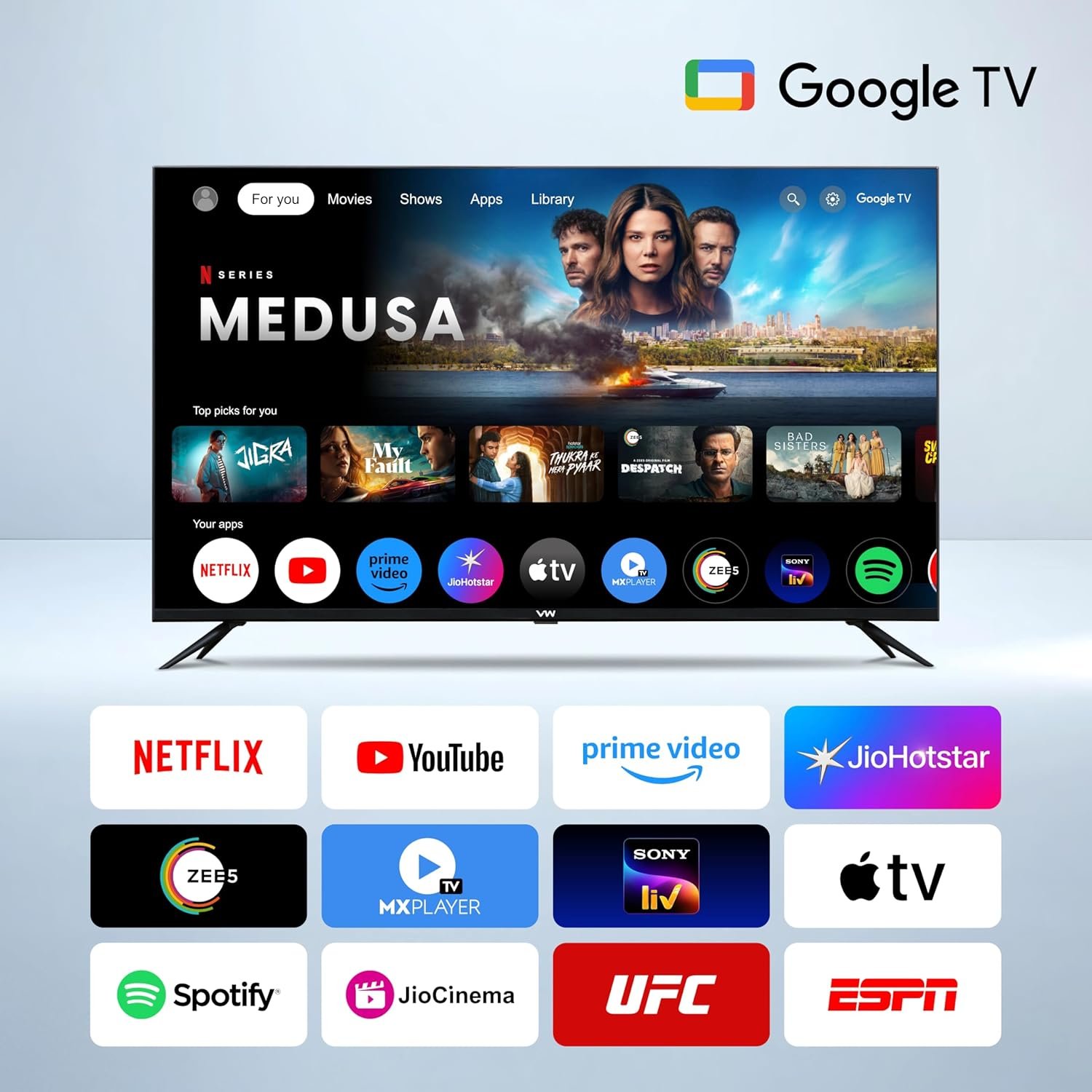 VW 109 cm Pro Series QLED TV - Thumbnail 3