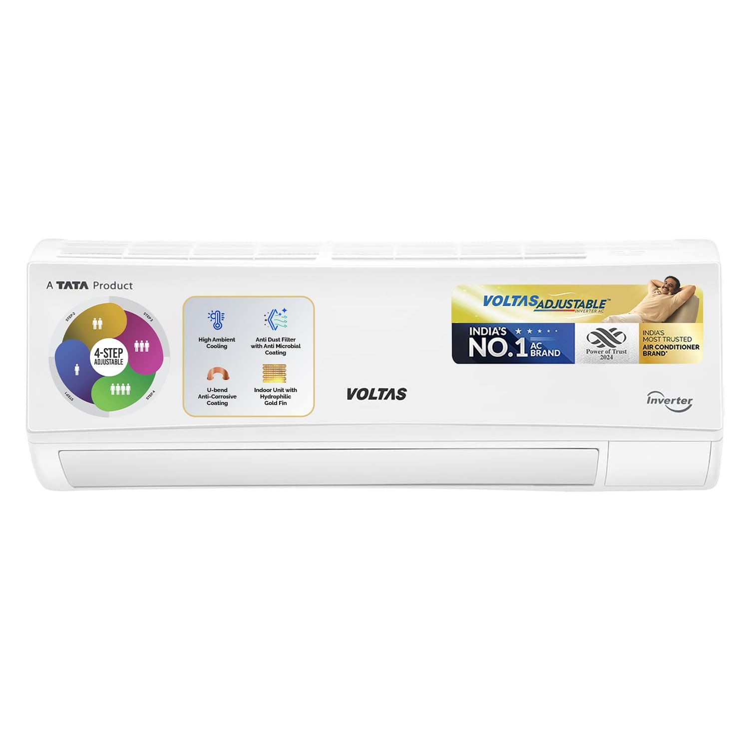 Voltas 1.5 Ton 3★ Inverter AC (183V Vectra) - Bhide