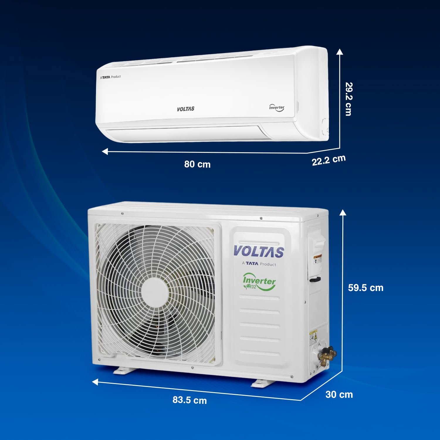 Voltas 1.5 Ton 3★ Inverter AC (183V Vectra) - Bhide - View 2