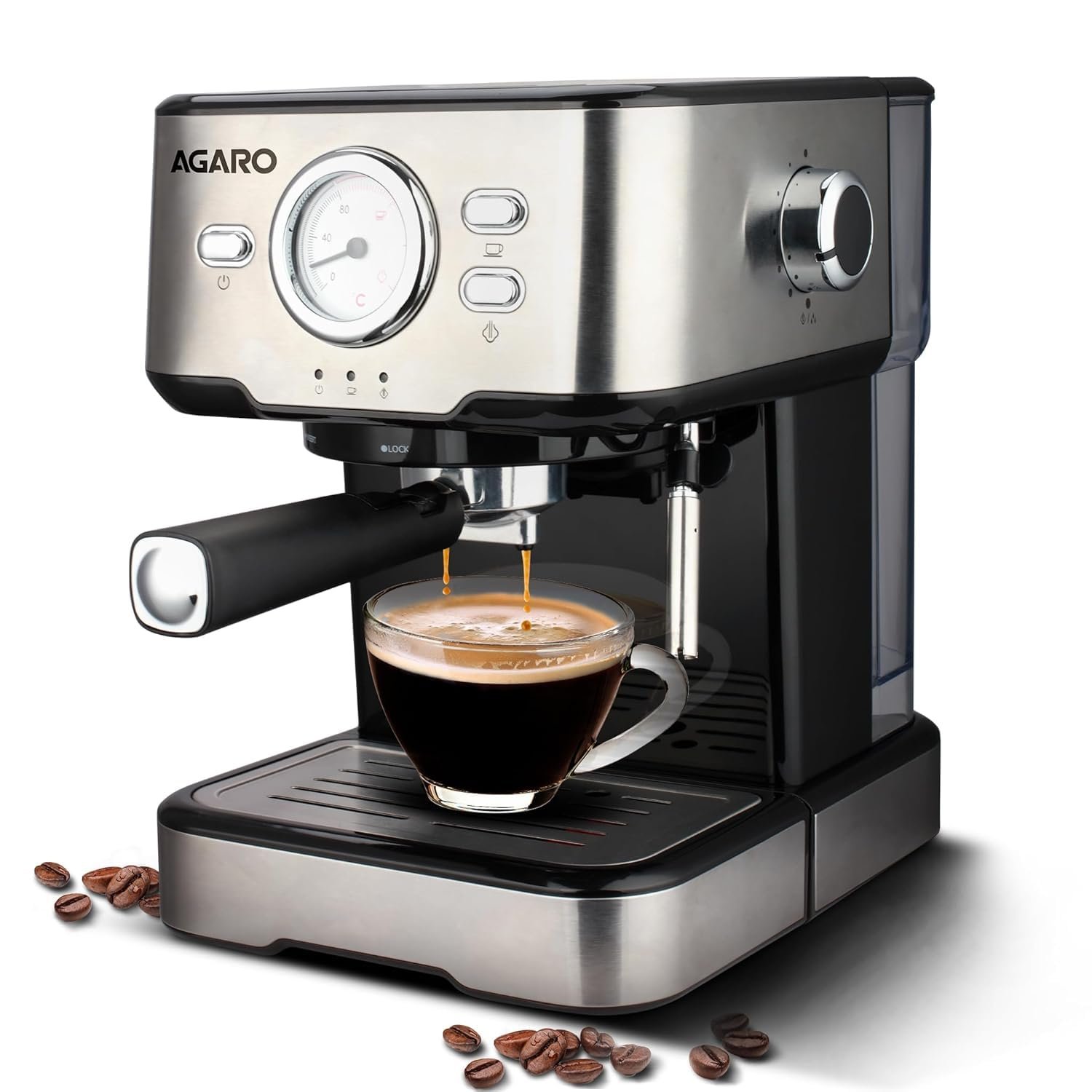 Agaro Imperial Espresso Coffee Maker product image. Agaro Imperial Espresso Coffee Maker