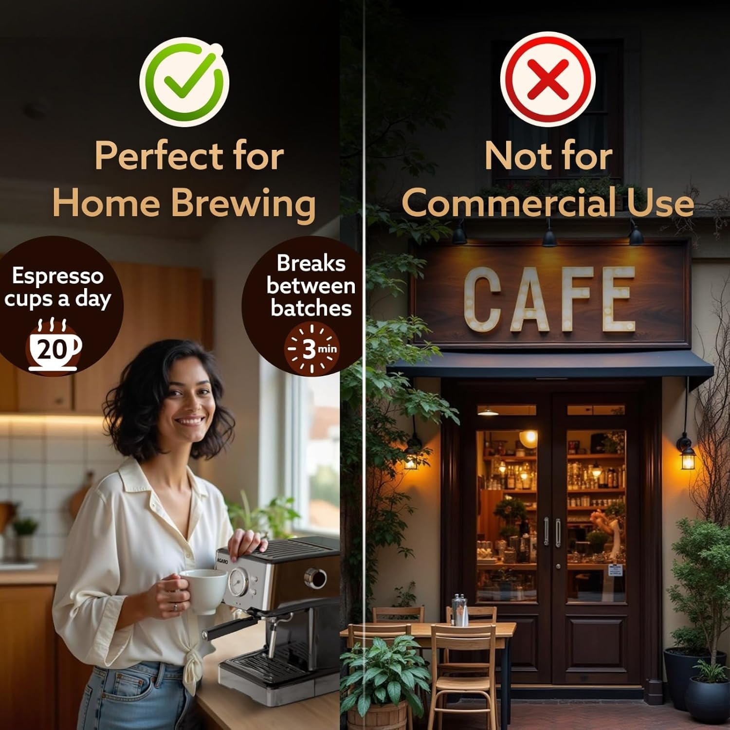Agaro Imperial Espresso Coffee Maker product image. Agaro Imperial Espresso Coffee Maker
