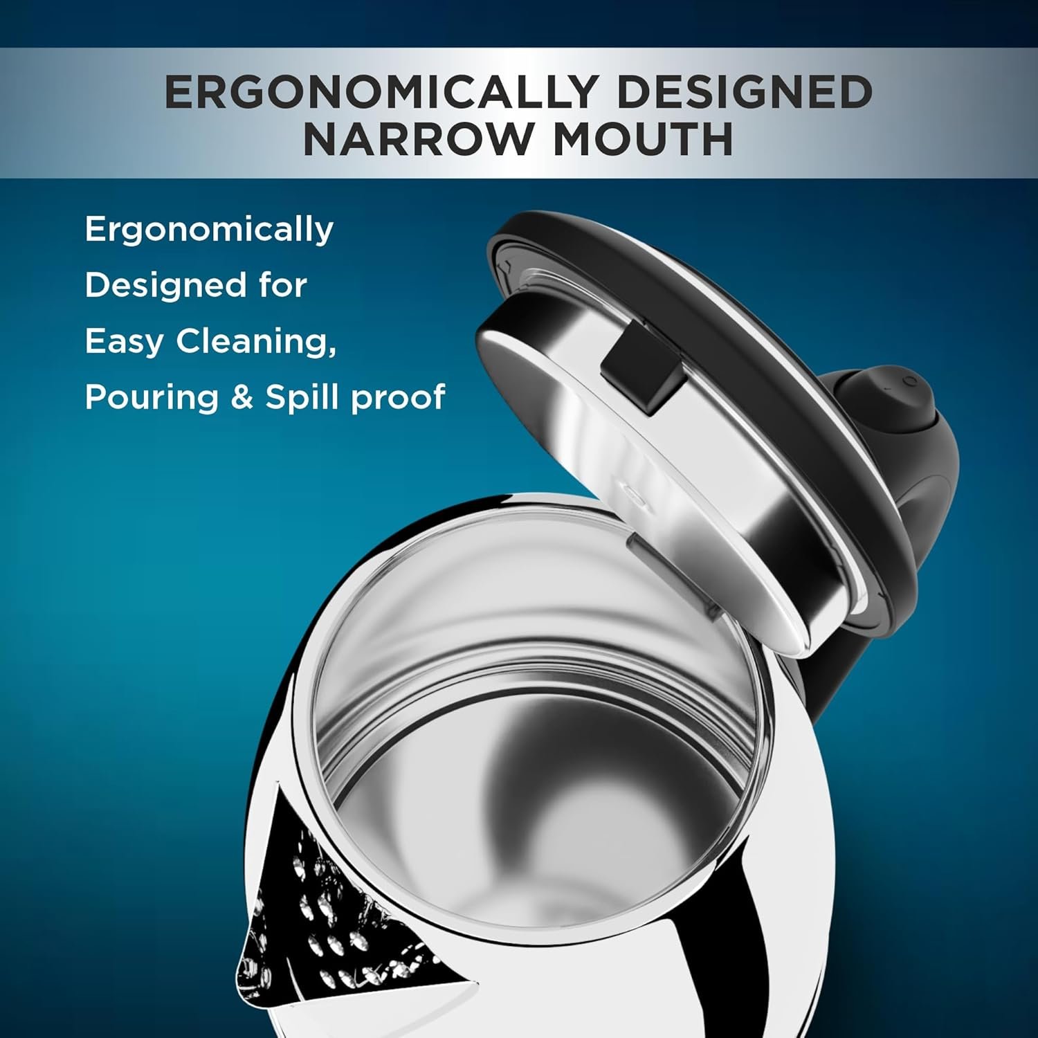 The Butterfly kettle in a typical Indian kitchen setting.