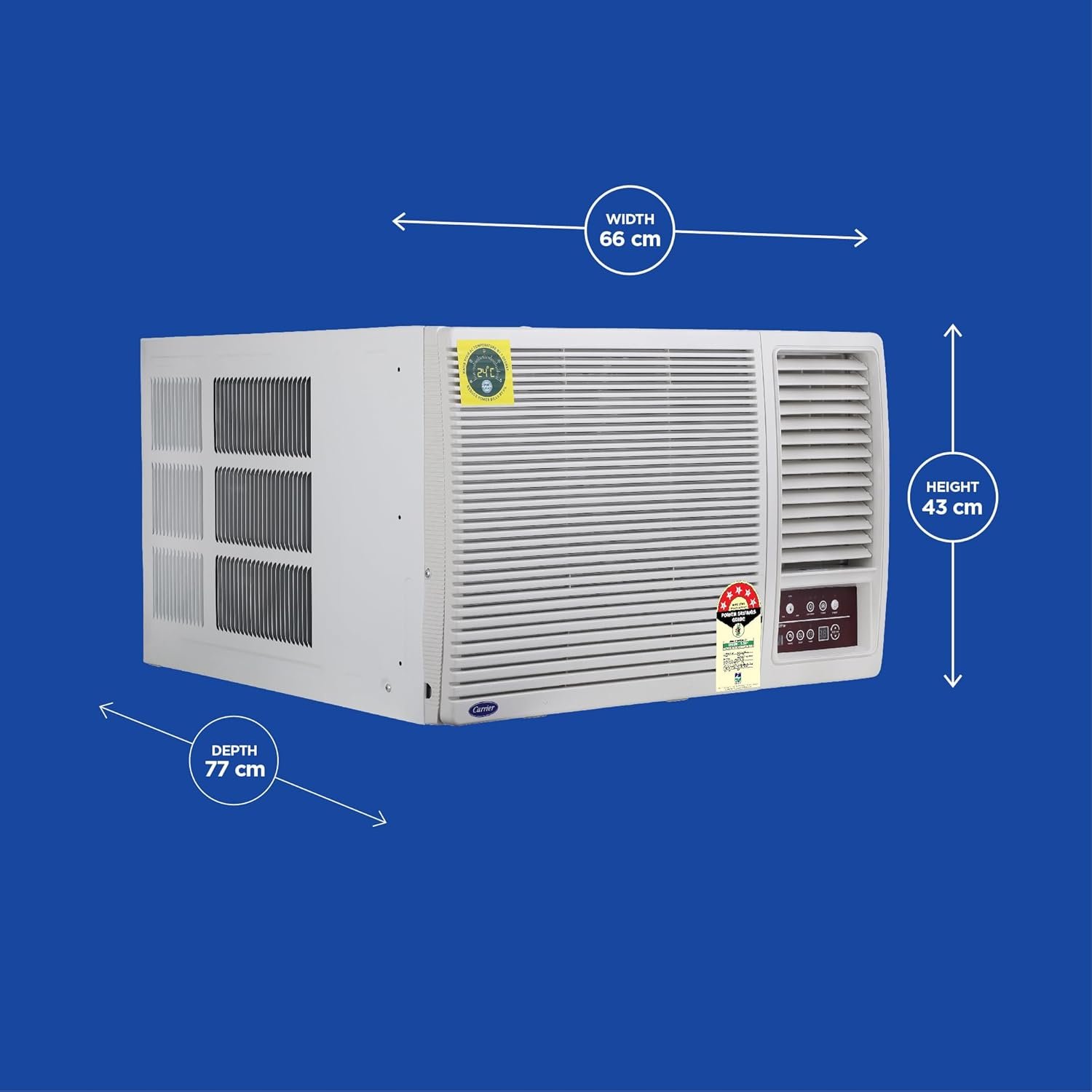 Carrier 1.5 Ton, 5 Star Inverter (CIW18SC5R32F0) - Jethalal