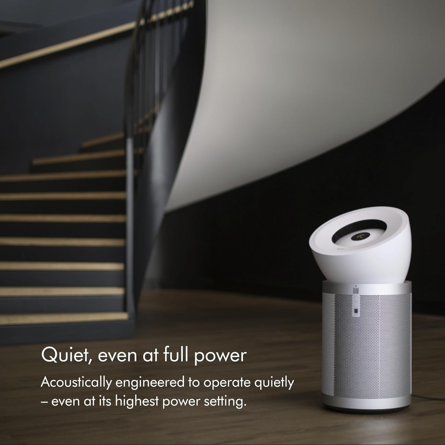 Ultra-quiet operation of the Dyson Big+Quiet.