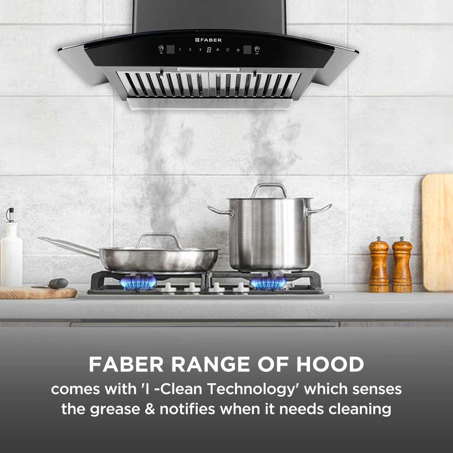 Faber 60 cm 1500 m³/hr Autoclean