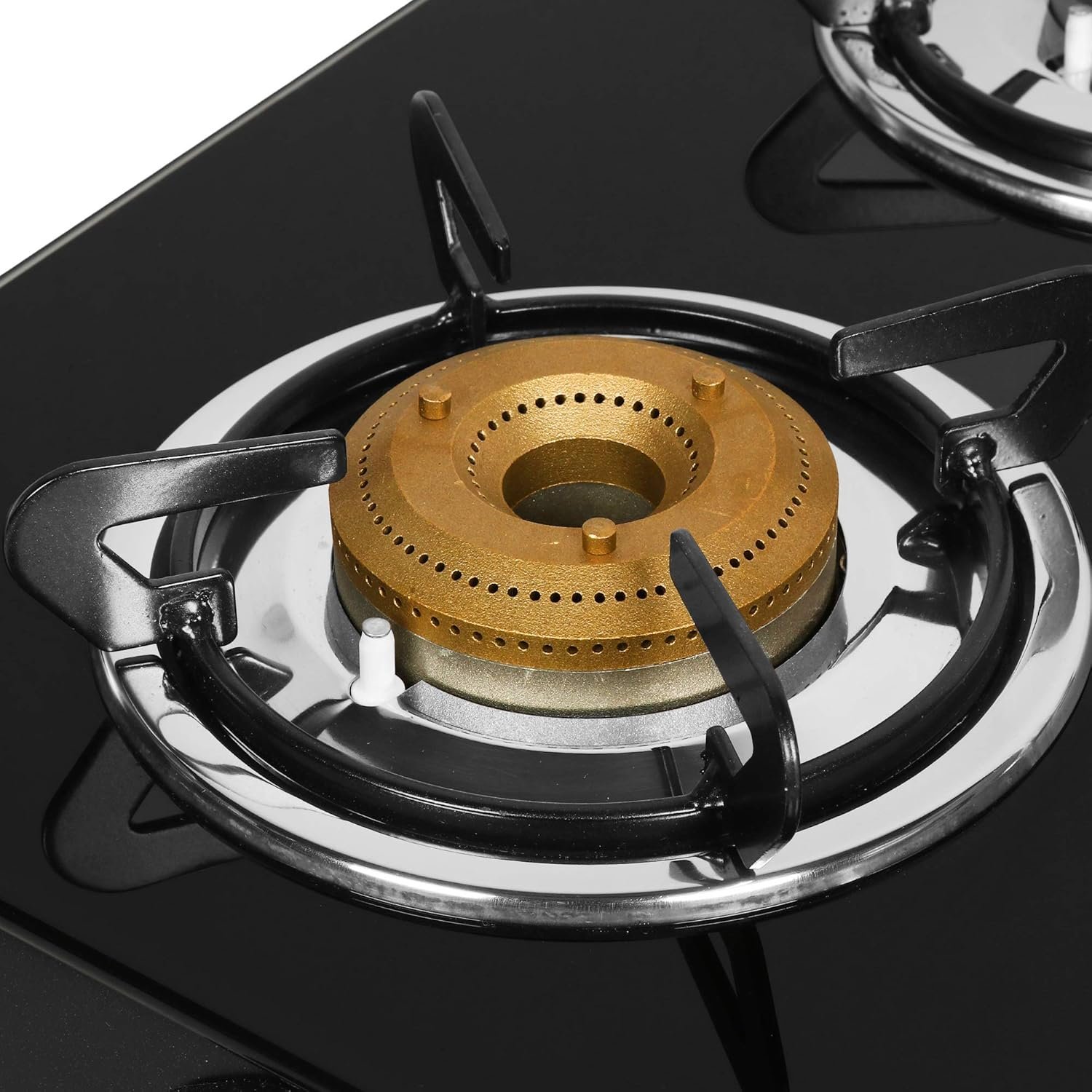 The cooktop-cum-hob-style design of the Faber Jumbo stove.