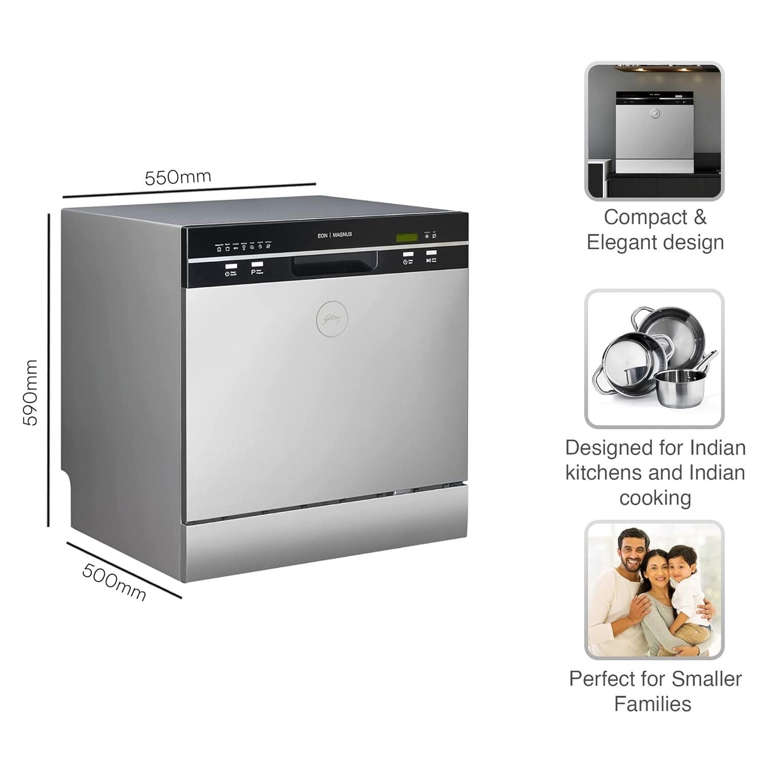 Godrej Eon 8-Place Compact product image. Godrej Eon 8-Place Compact