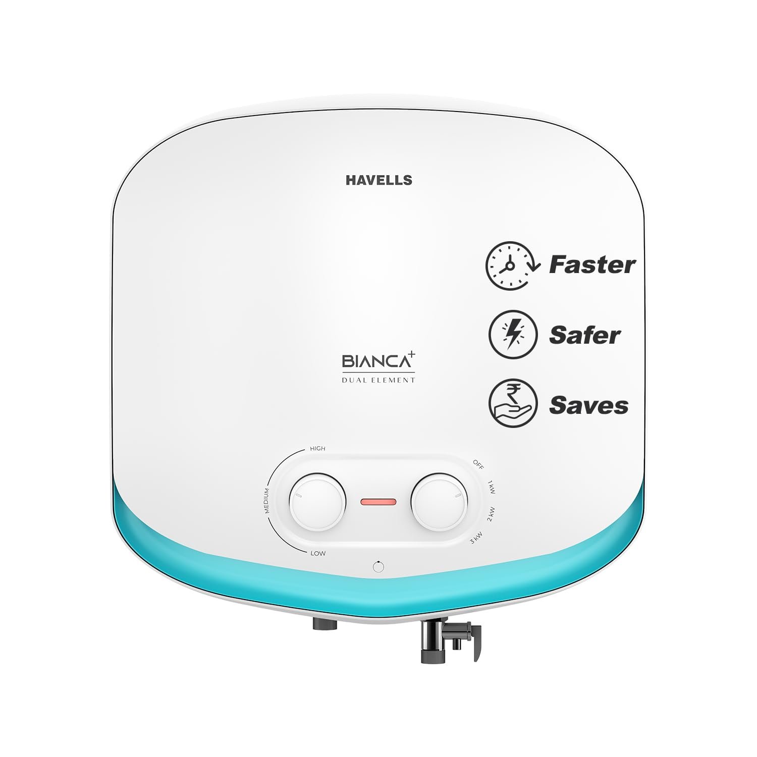 Havells All New Bianca+ 25L 5 Star geyser review by HoumeIndia, highlighting product price and top picks.