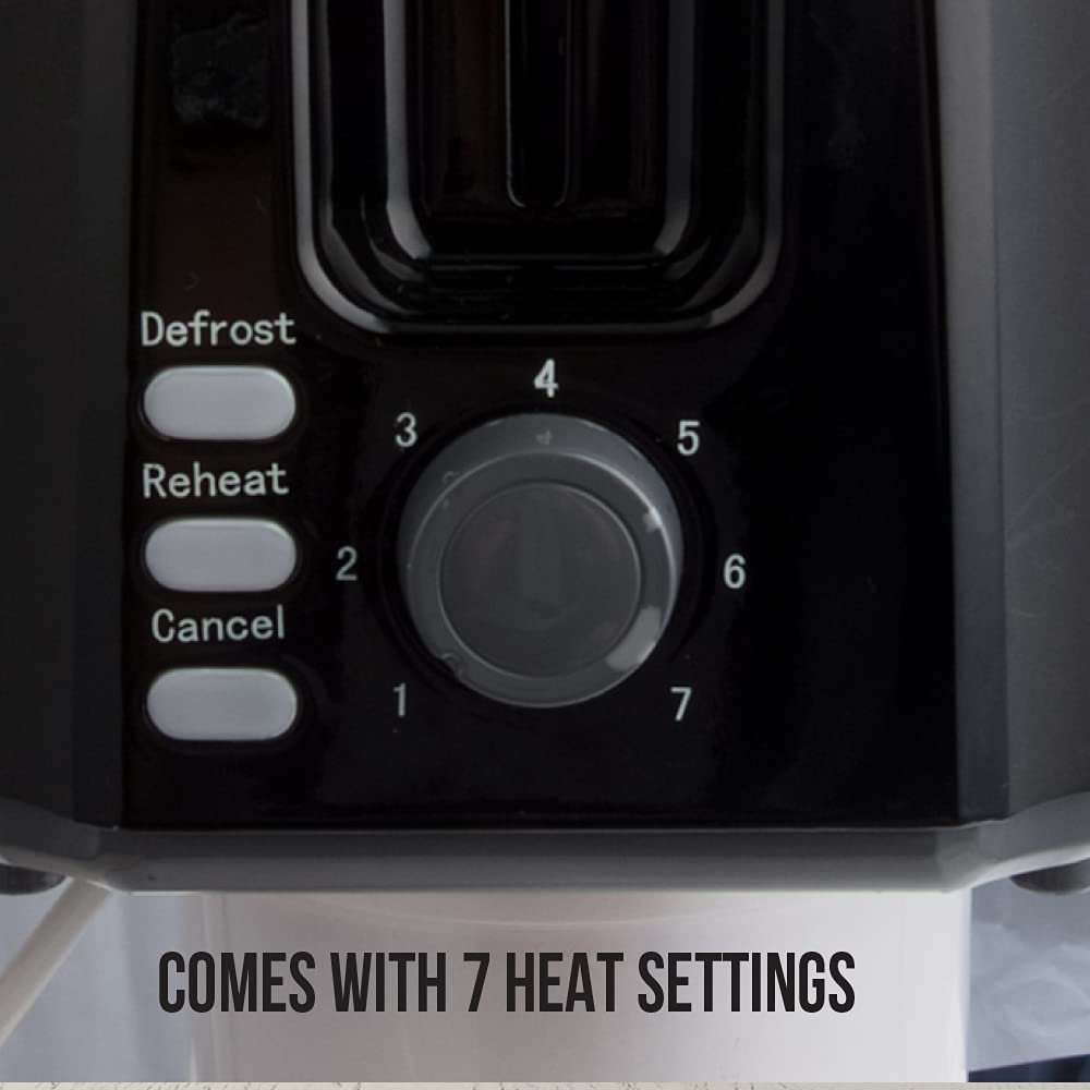 Havells Crisp Plus toaster close-up on controls.