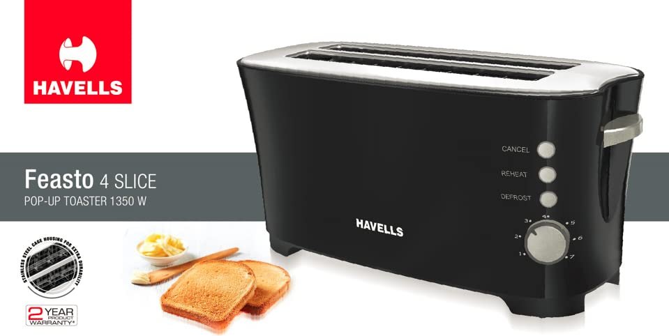 Havells Feasto 4S toasting bread.