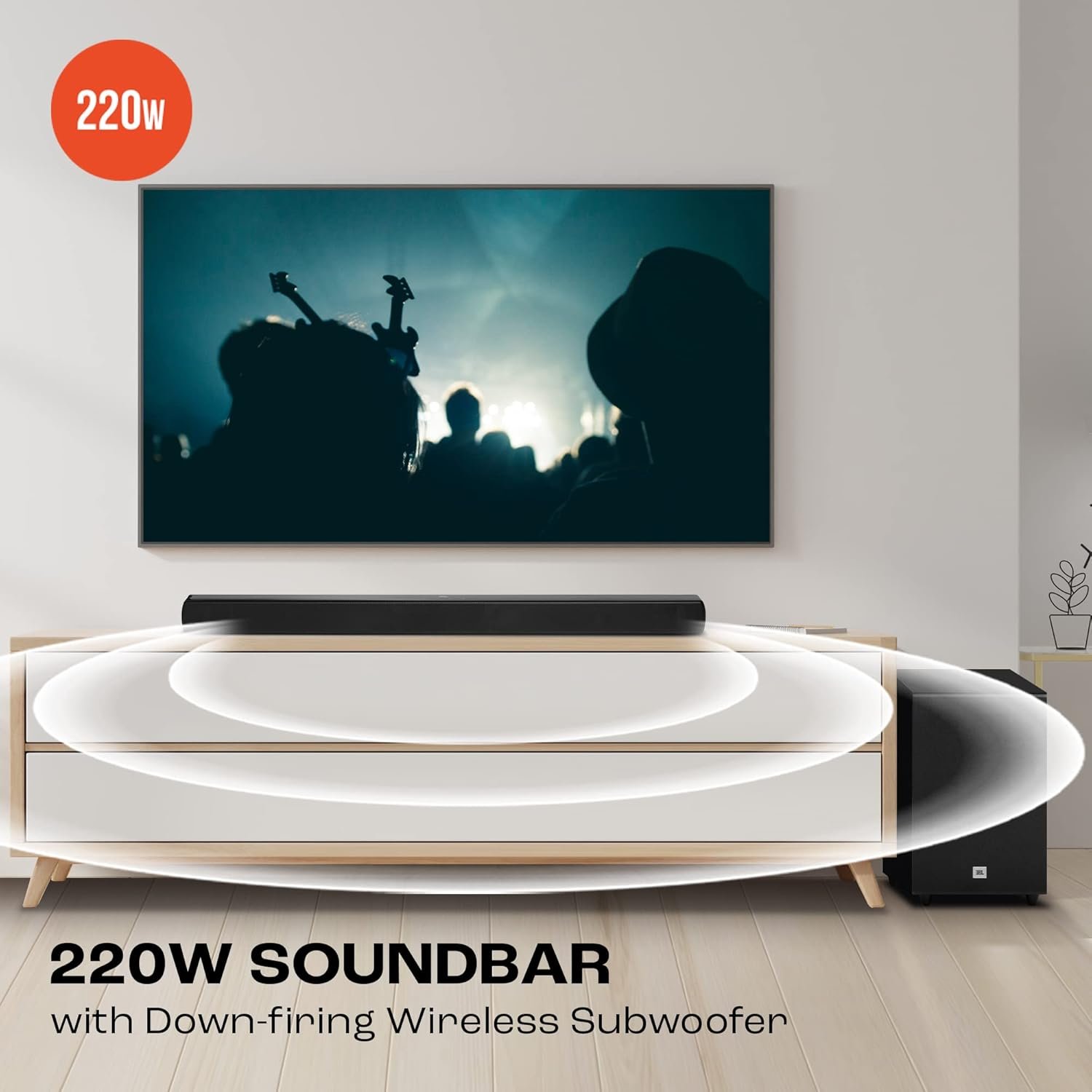 Product image of JBL Cinema SB271 (220W, 2.1Ch). JBL Cinema SB271 (220W, 2.1Ch)