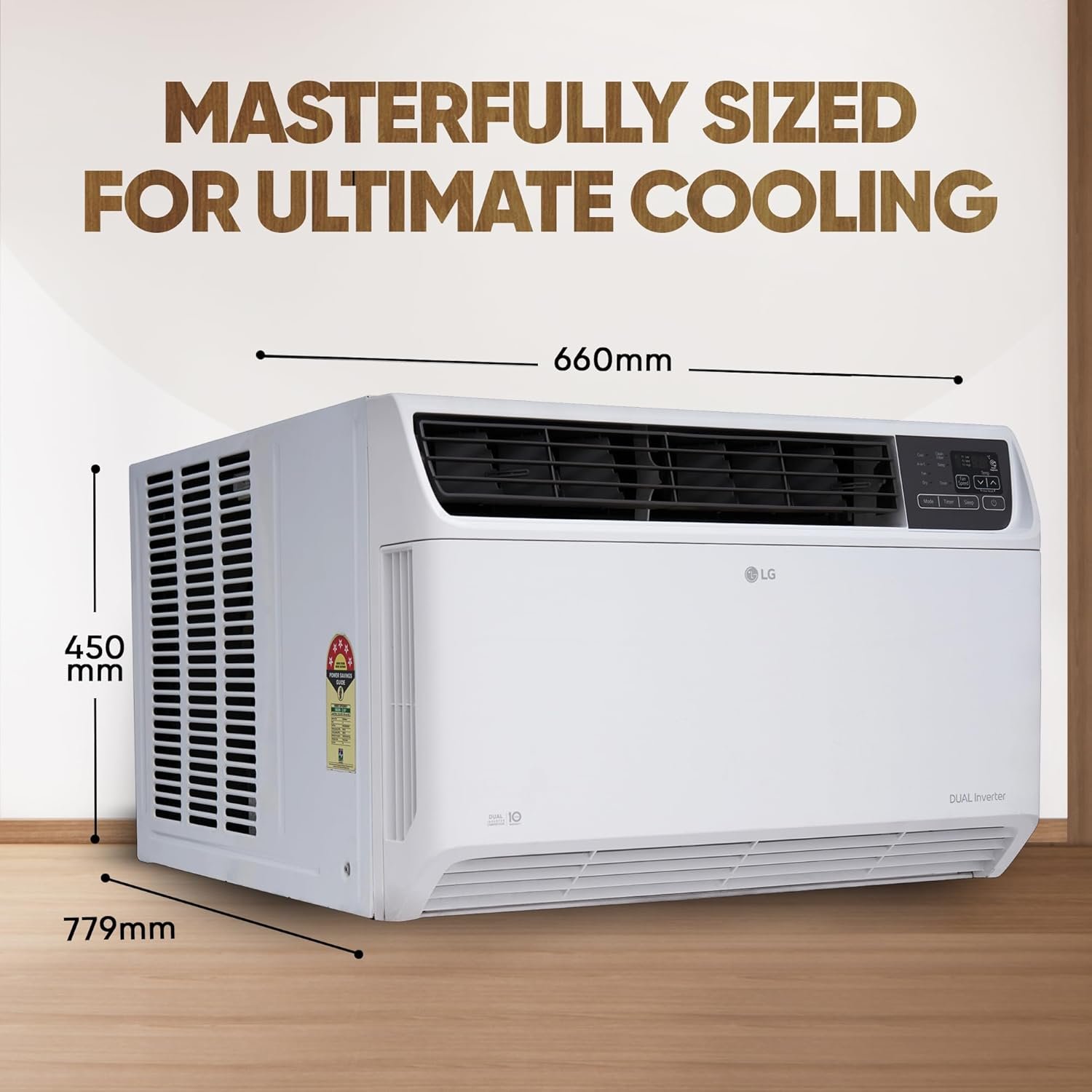 LG 1.5 Ton, 5 Star DUAL Inverter (UW-Q18WUZA) - Jethalal