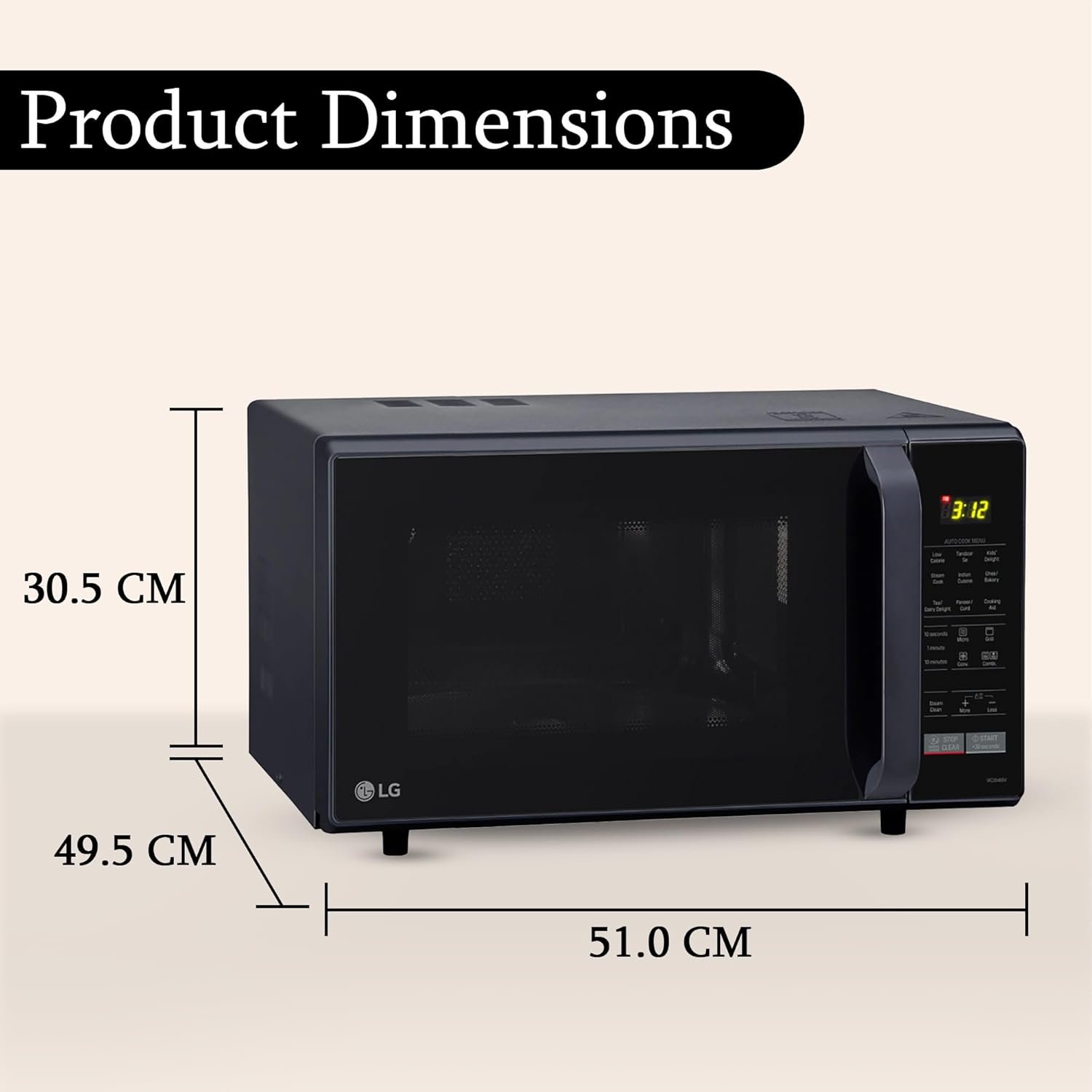 LG 28L Convection (MC2846BV) - Jethalal