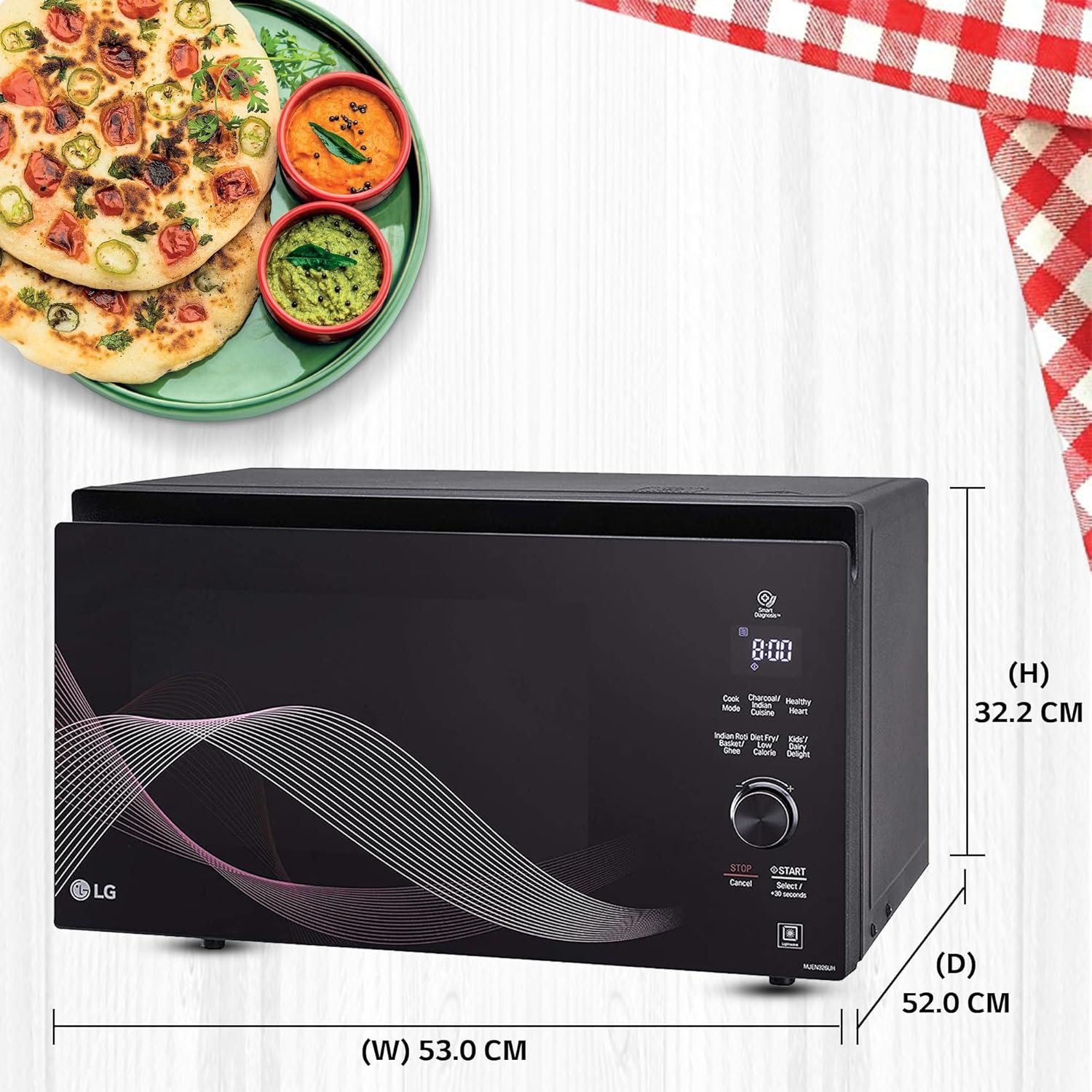 LG 32L Charcoal Convection (MJEN326UH) - Rajnikant