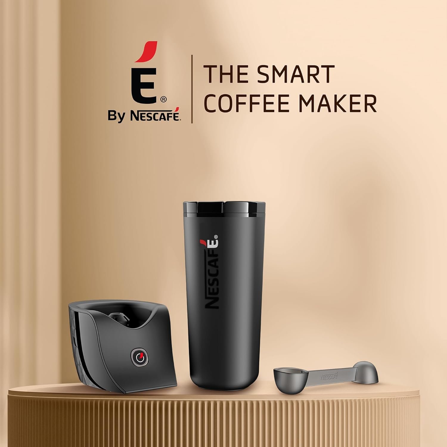 Nescafé E Smart Coffee Maker product image. Nescafé E Smart Coffee Maker