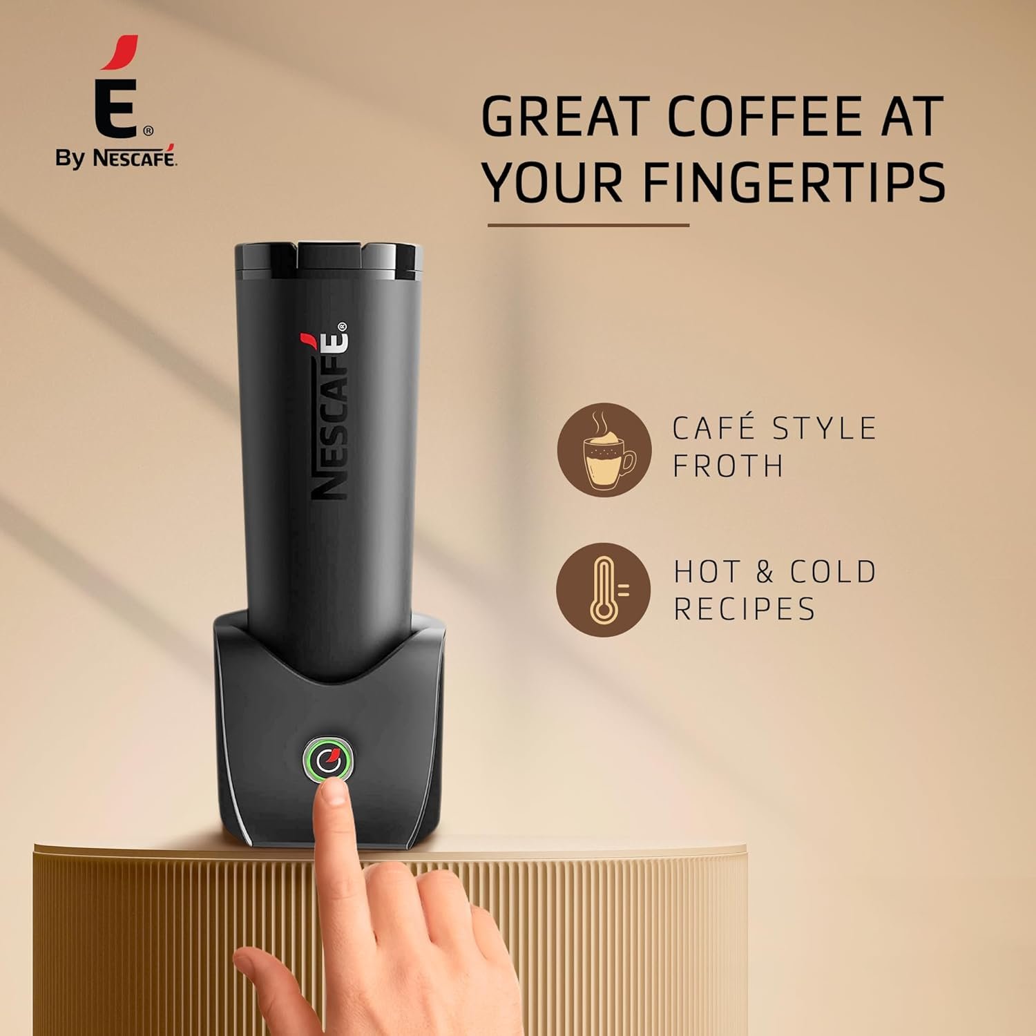 Nescafé E Smart Coffee Maker product image. Nescafé E Smart Coffee Maker