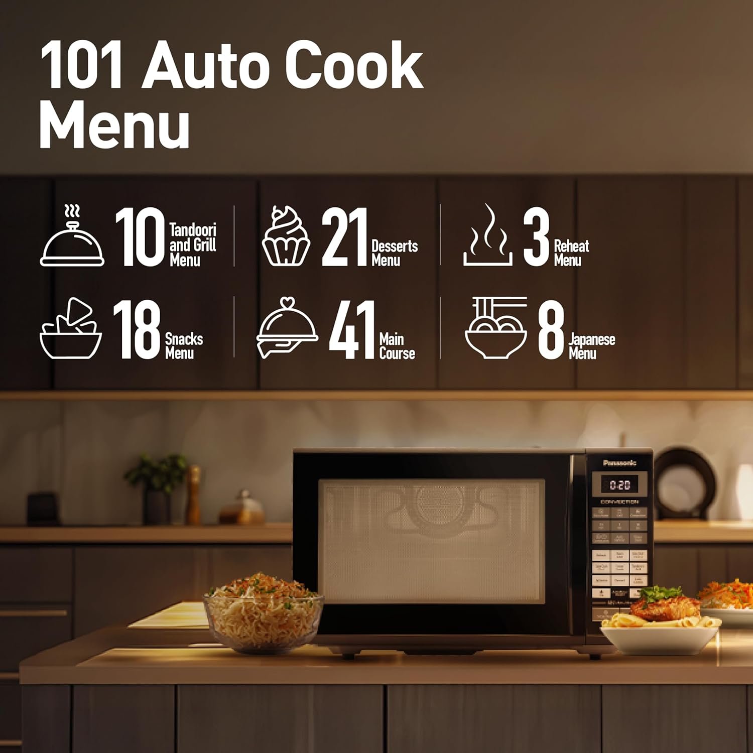 Panasonic 27L Convection (NN-CT645BFDG) - Jethalal