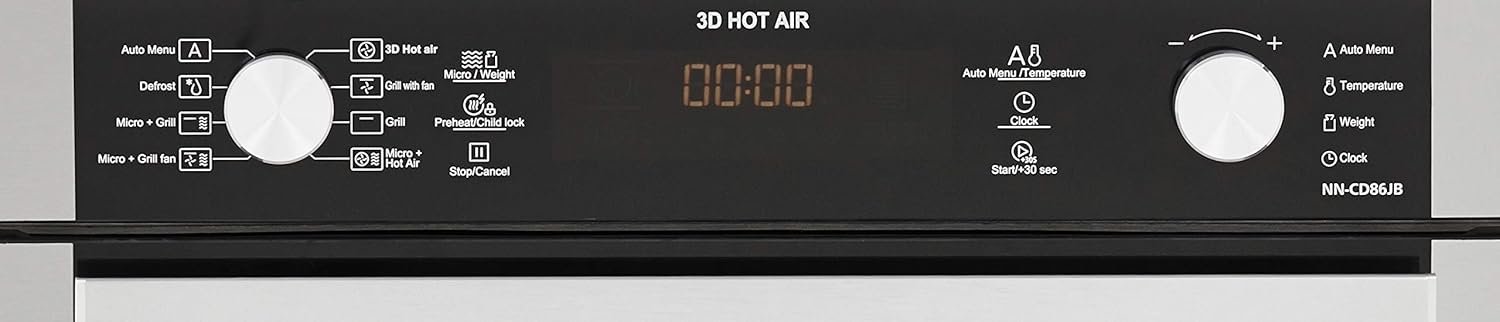Panasonic 34L Convection (NN-CD86JBFDG) - Rajnikant