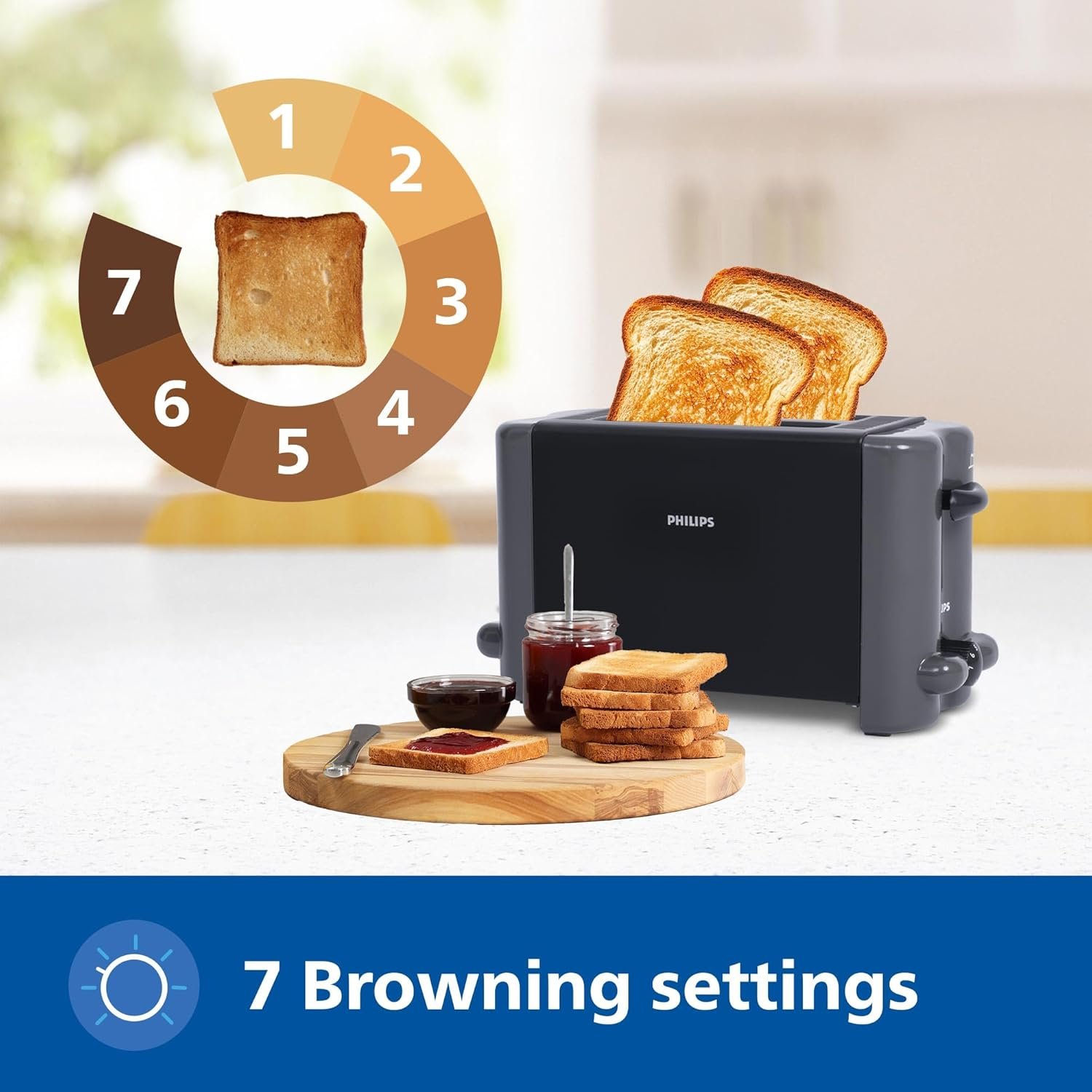 Philips HD2512/00 toaster's crumb tray.