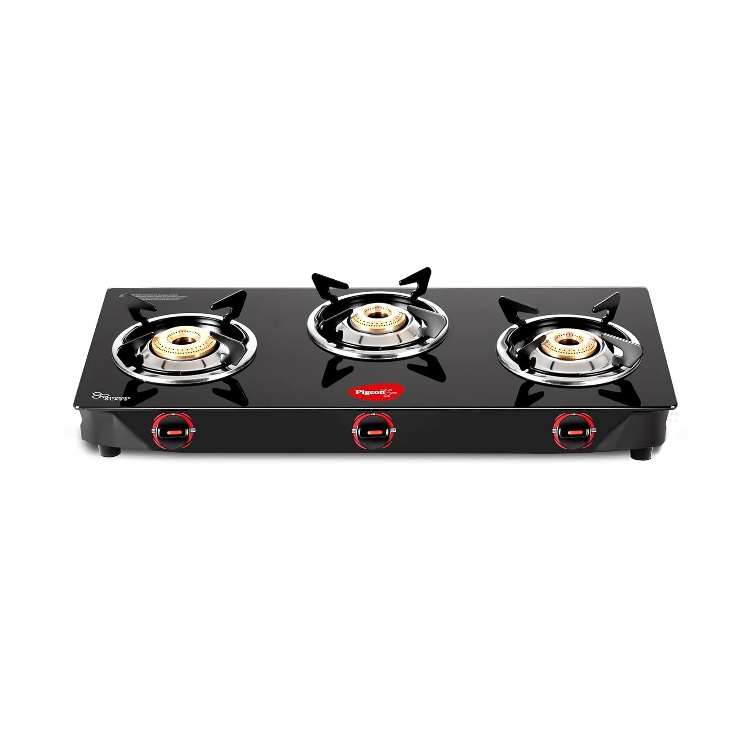 Pigeon Aster 3-Burner Gas Stove from Stovekraft.