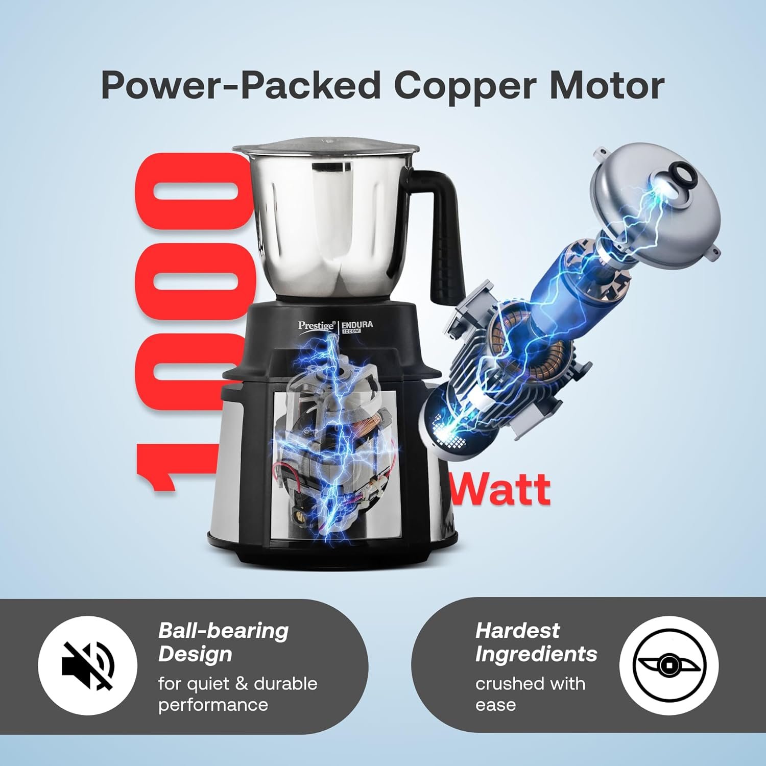 Prestige Endura 1000W (6 Jars) - Jethalal - Juicer Jar