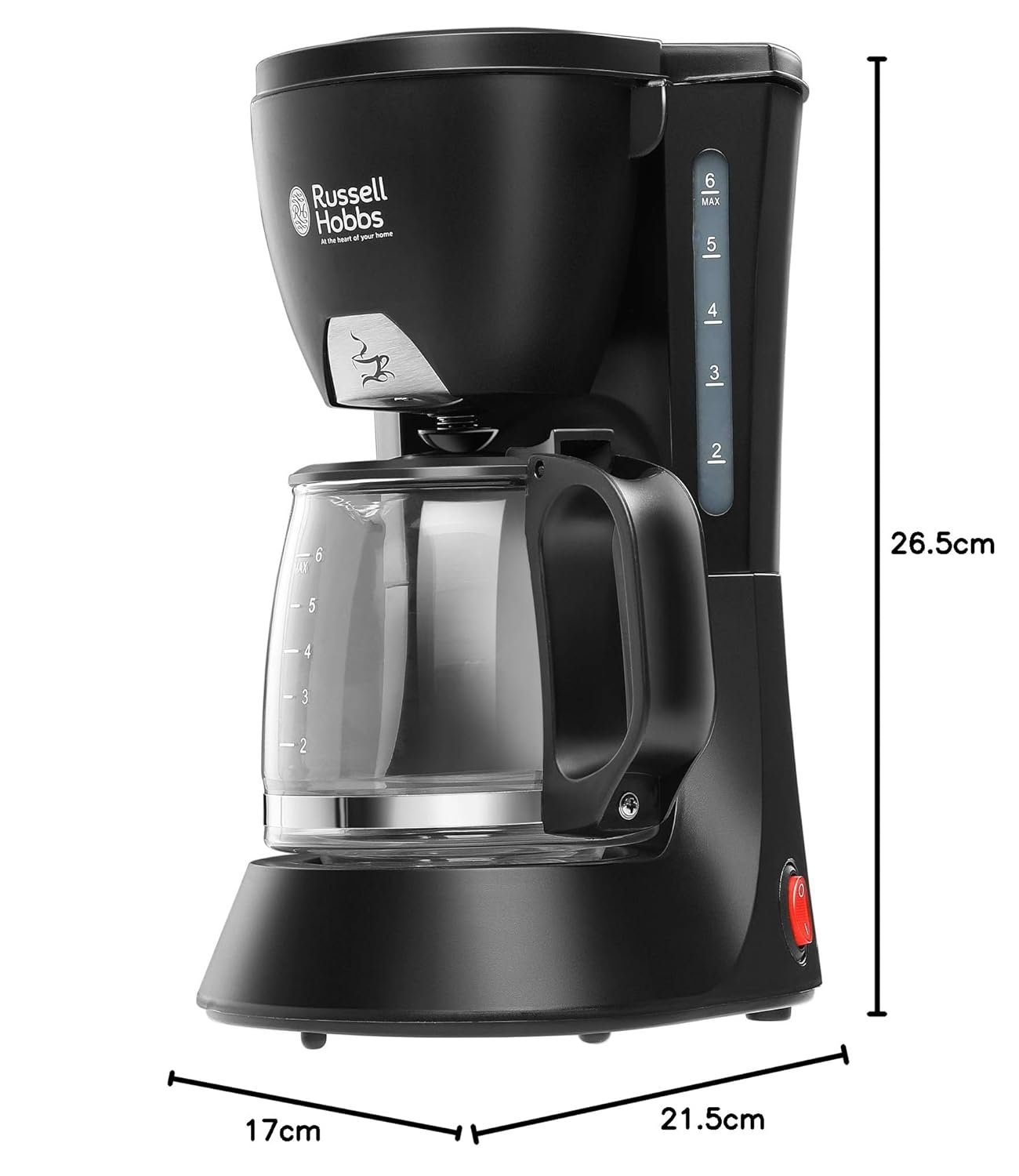 Russell Hobbs RCM60 Drip Coffee Maker product image. Russell Hobbs RCM60 Drip Coffee Maker