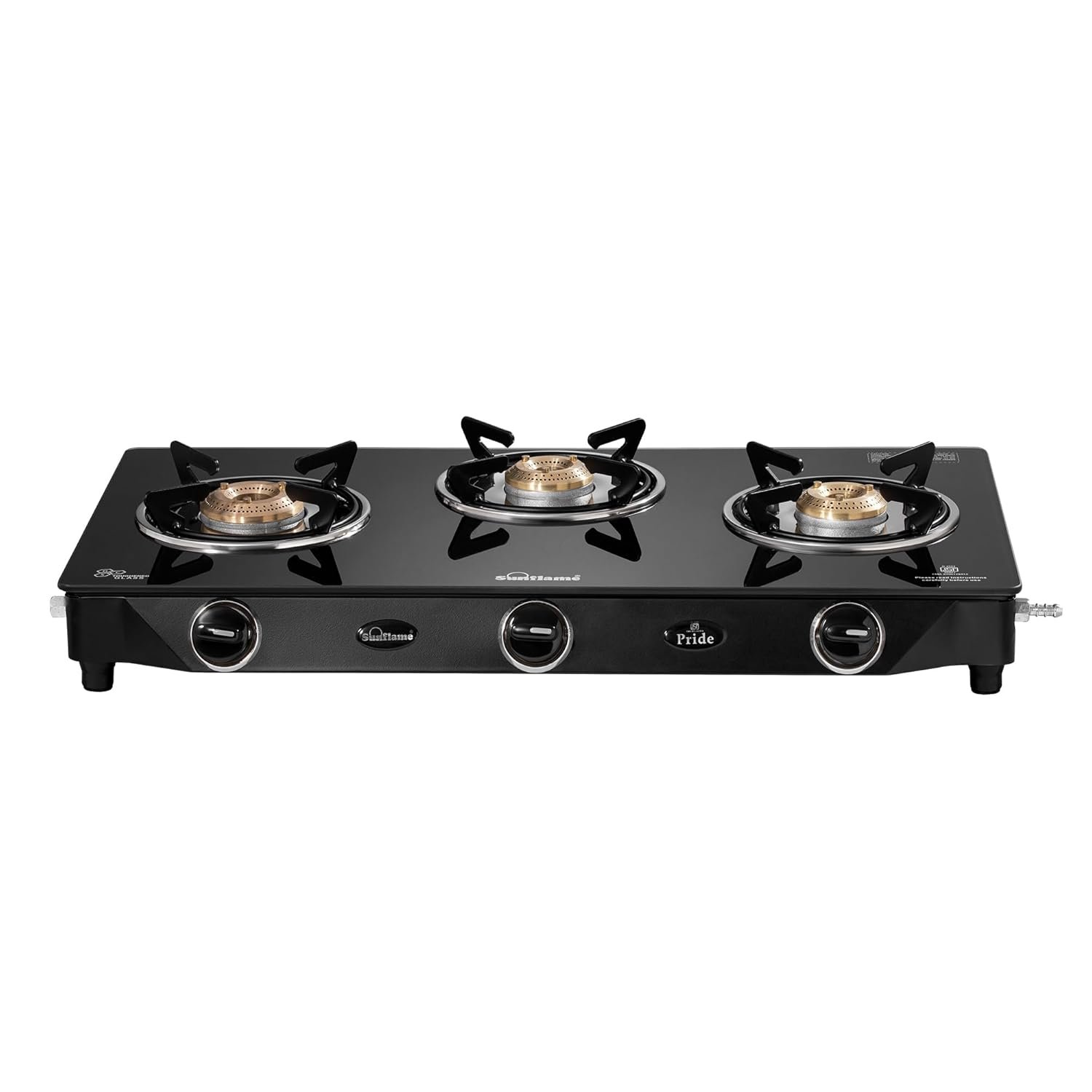 The classic Sunflame Pride 3-Burner Manual Gas Stove.