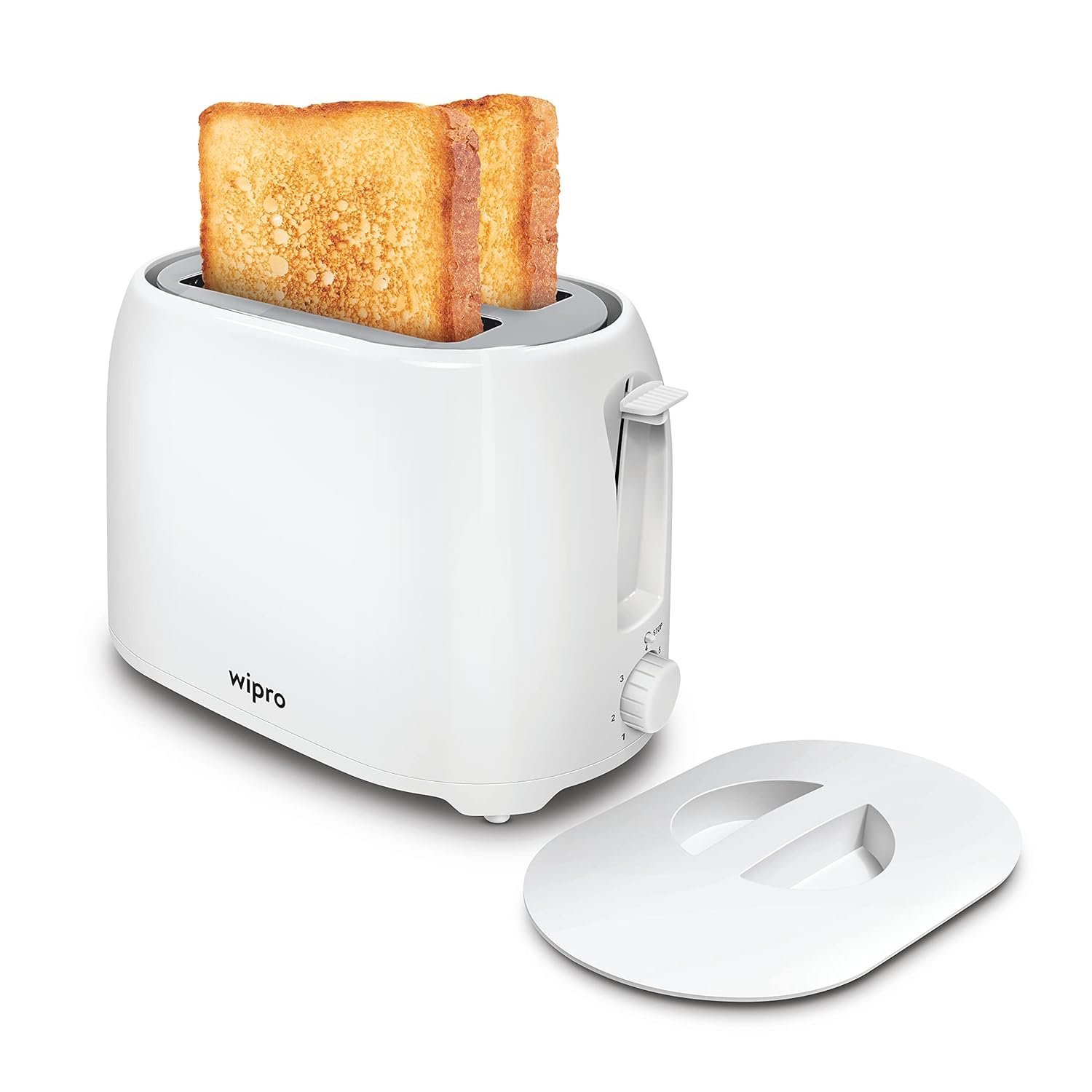 Wipro Vesta BT101 toaster showing the browning controls.