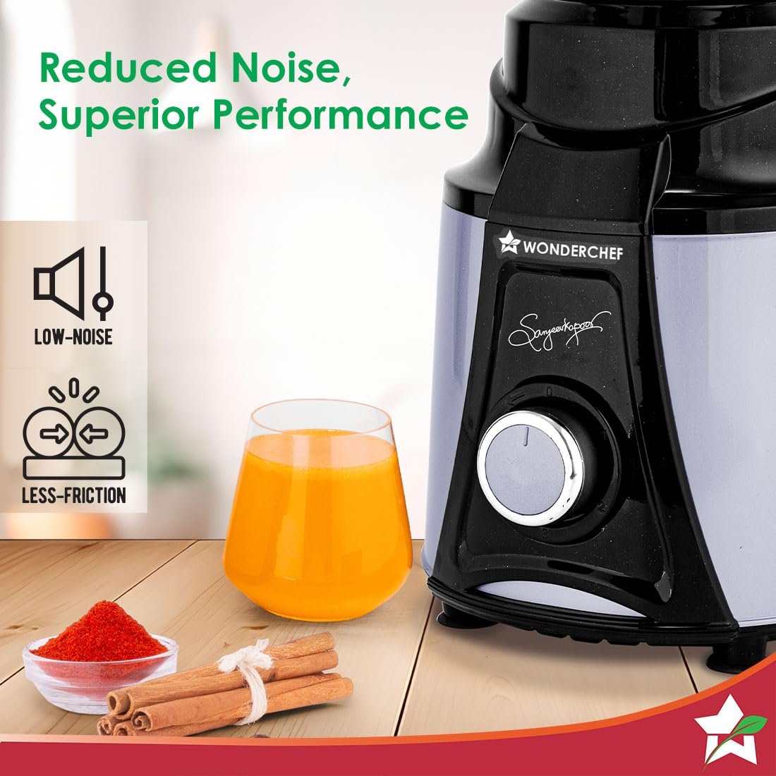 Wonderchef Galaxy 1000W - Rajnikant - Control Panel