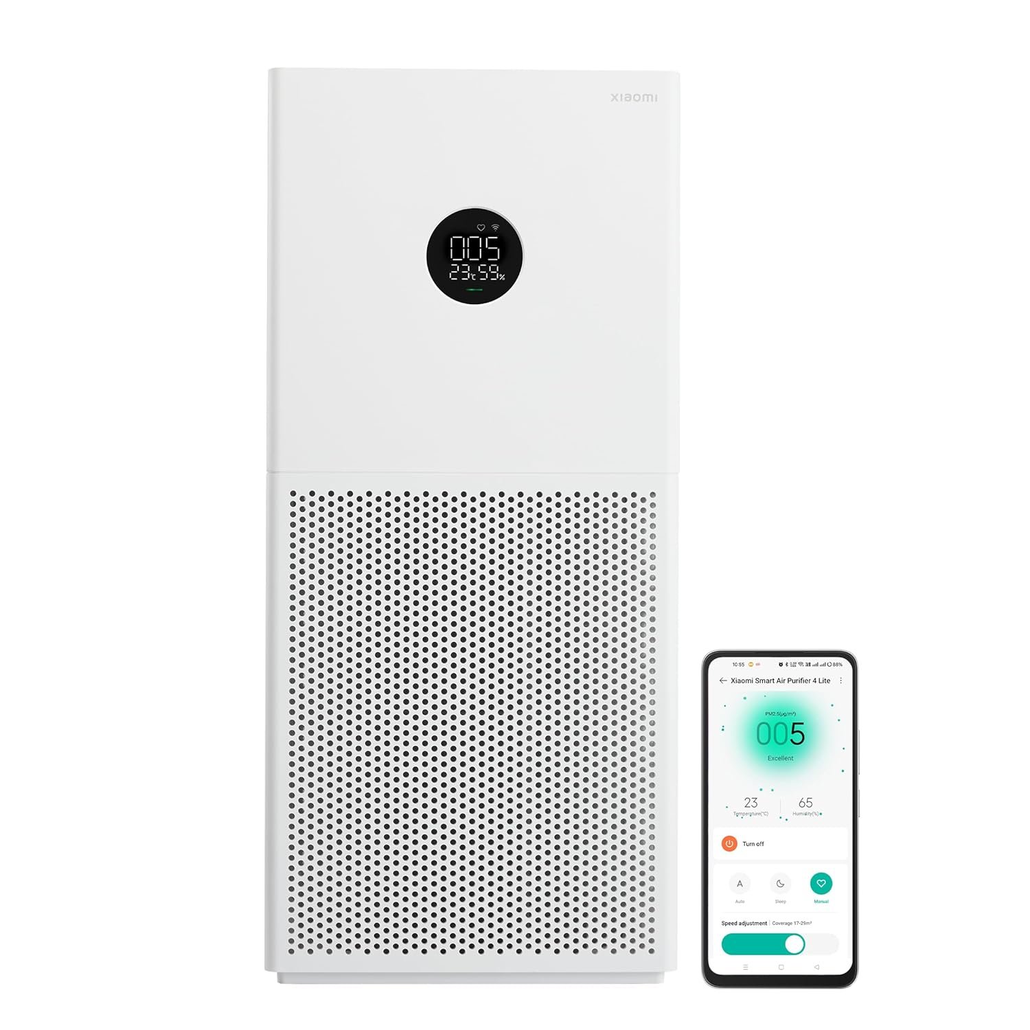 Xiaomi Smart Air Purifier 4 Lite product image.