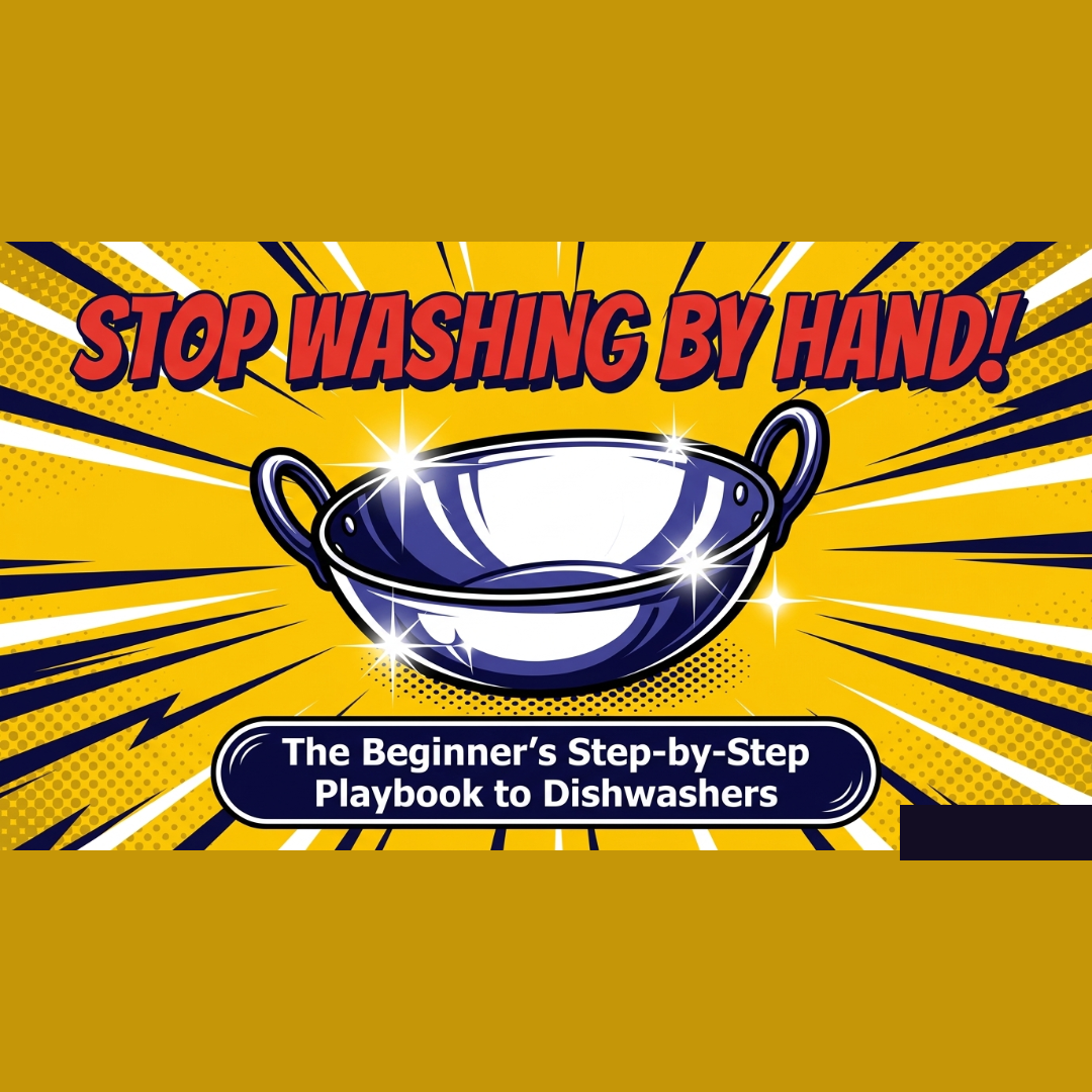 Stop Washing by Hand! Beginner's Guide to Indian Kitchen Dishwashers.