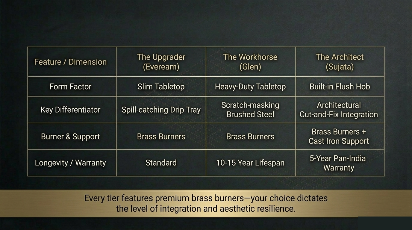 Stainless Steel Gas Stove in India,stainless steel gas stove India,best gas stove in India,steel vs glass gas stove,slim gas stove India HoumeIndia