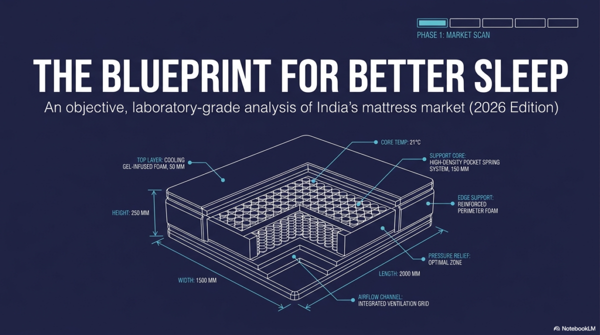 Technical blueprint of laboratory-grade mattress analysis for India 2026