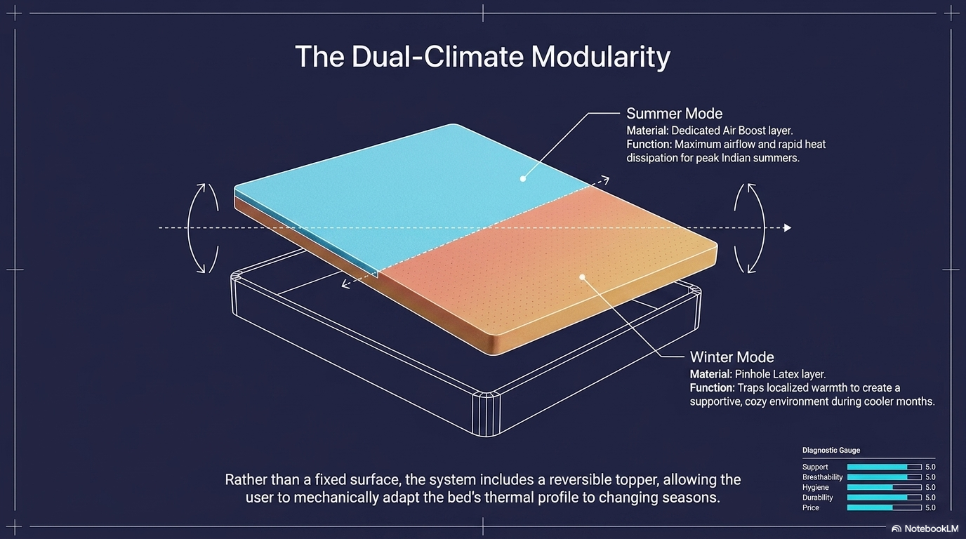 Best Mattress in India 2026,Air Boost Mattress vs Latex,Mattress for Back Pain India,Coir vs Foam mattress,Duroflex Air Boost review HoumeIndia