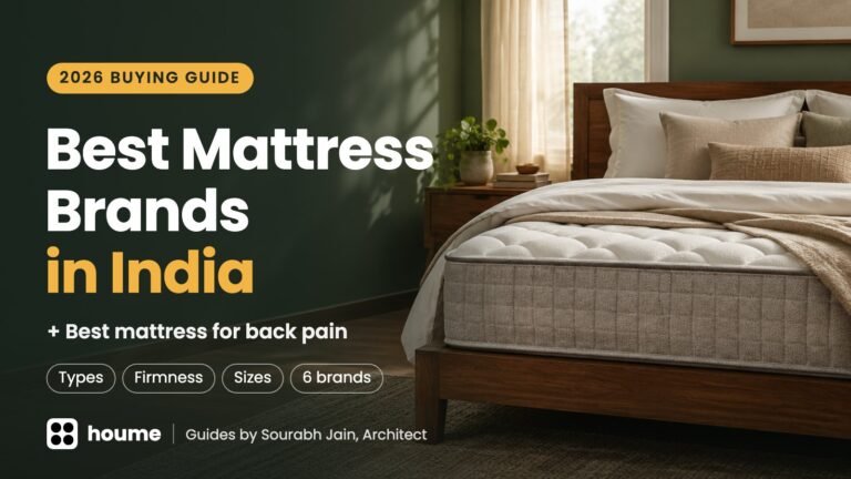 Best Mattress Brands in India (2026): Top Picks and the Best Mattress for Back Pain