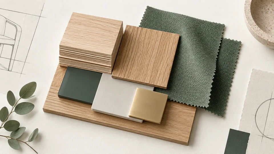 Conceptual illustration for Mastering Furniture Material Selection