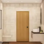 Warm neutrals and recessed storage — bathroom design, view 5