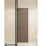 Light neutrals and a framed shower — bathroom design, view 4