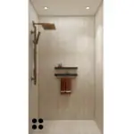 Light cream palette — bathroom design, view 3