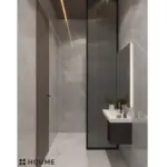 Deep grey palette — bathroom design, view 3