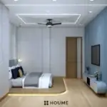 Blue and white storage palette — bedroom design, view 3