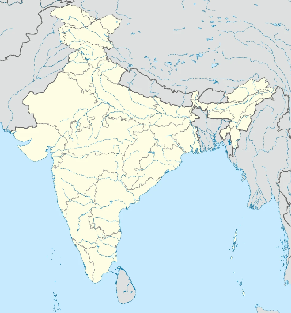 India location map