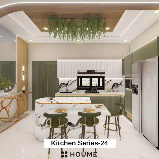 Kitchen design visual, Hyderabad, Houme series 24
