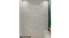 Green stone-look backdrop with contrasting veining — view 4