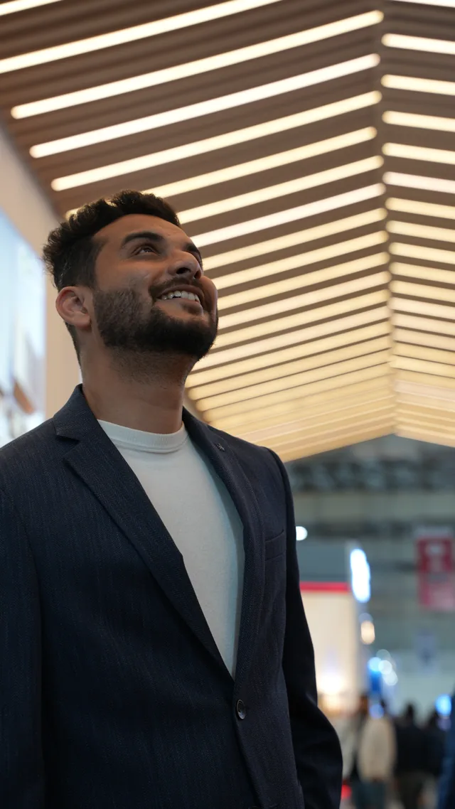 Sourabh Jain exploring lighting ideas
