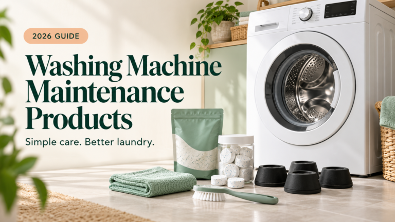 Washing Machine Maintenance Products 2026: 9 Useful Picks for Indian Homes